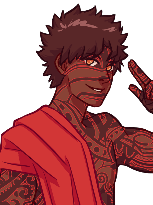 daily-fgo:daily fgo day 61: angra mainyulooks like i’m on an “avengers going to the beac