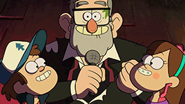 end-area:  Gravity Falls // Rick and Morty parallels  