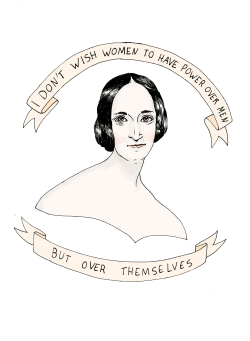 traitspourtraits:  “I don’t wish women to have power over men but over themselves” - Mary Wollstonecraft (Mary Shelley’s mom) 