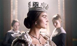 loveofromance:Queen Victoria in every episode: 2x07 → The King Over The WaterWhen I had to sleep in 