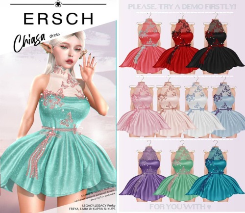 ERSCH - Chiasa Dress @Sakura Matsuri!Available sizes - Legacy, Legacy Perky, Lara, Freya, Kupra &amp