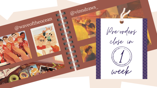 Only one week left to preorder a copy of Old Paths: a Haikyuu Scrapbook Zine! Want to see the cast o