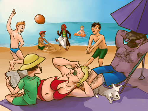 There Are Two Things Occupying My Entire Mind At All Times This July1) Deep Yearning To Go To A Beach2)