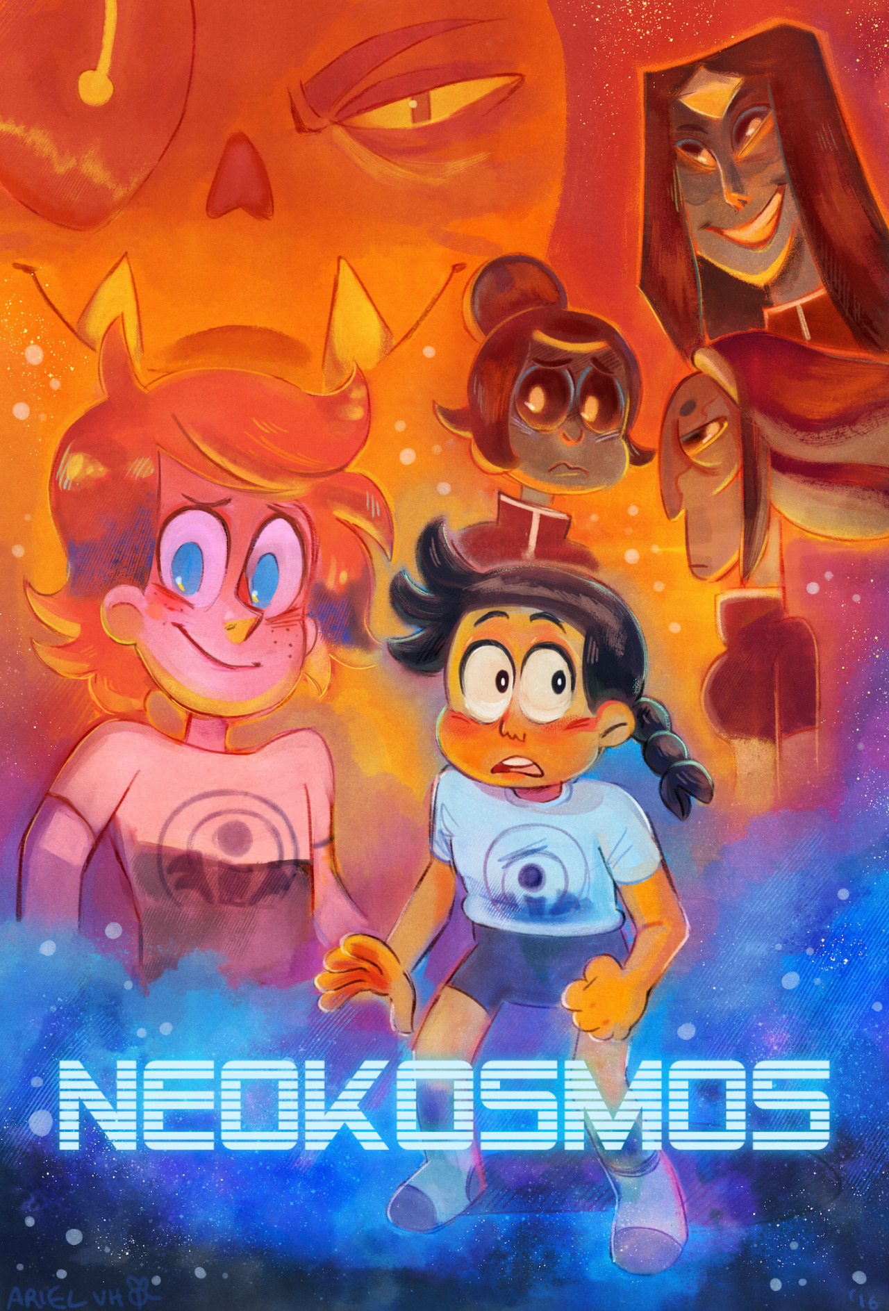 egomatter:  hug-bees:  I felt like doing a poster for NEOKOSMOS!! I’m already in