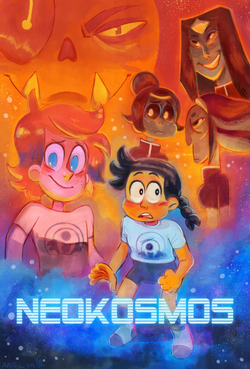 neo-kosmos:hug-bees:I felt like doing a poster for NEOKOSMOS!! I’m already in love with this w