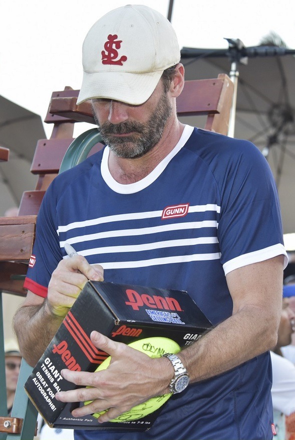 vjbrendan:  Jon Hamm at the Desert Smash Benefithttp://www.vjbrendan.com/2017/03/jon-hamm-at-desert-smash-benefit.html