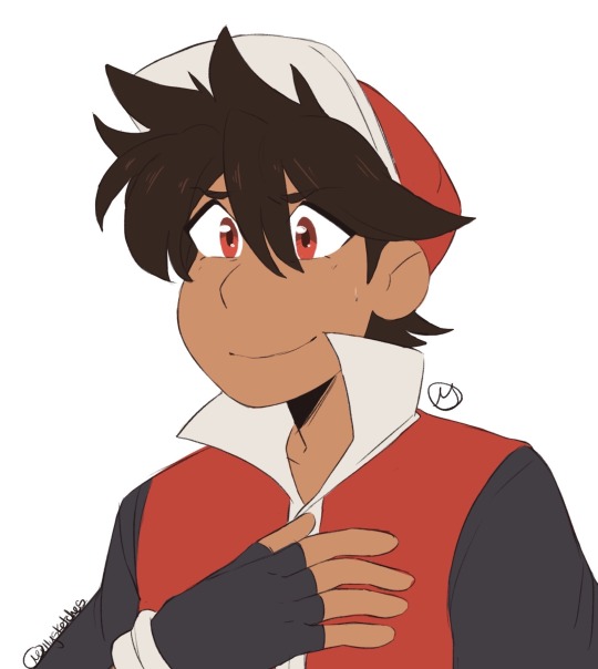 mellysketches:  Pokespe Red 