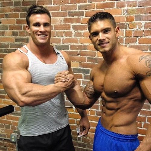 drwannabe:  Calum von Moger and Colin Wayne