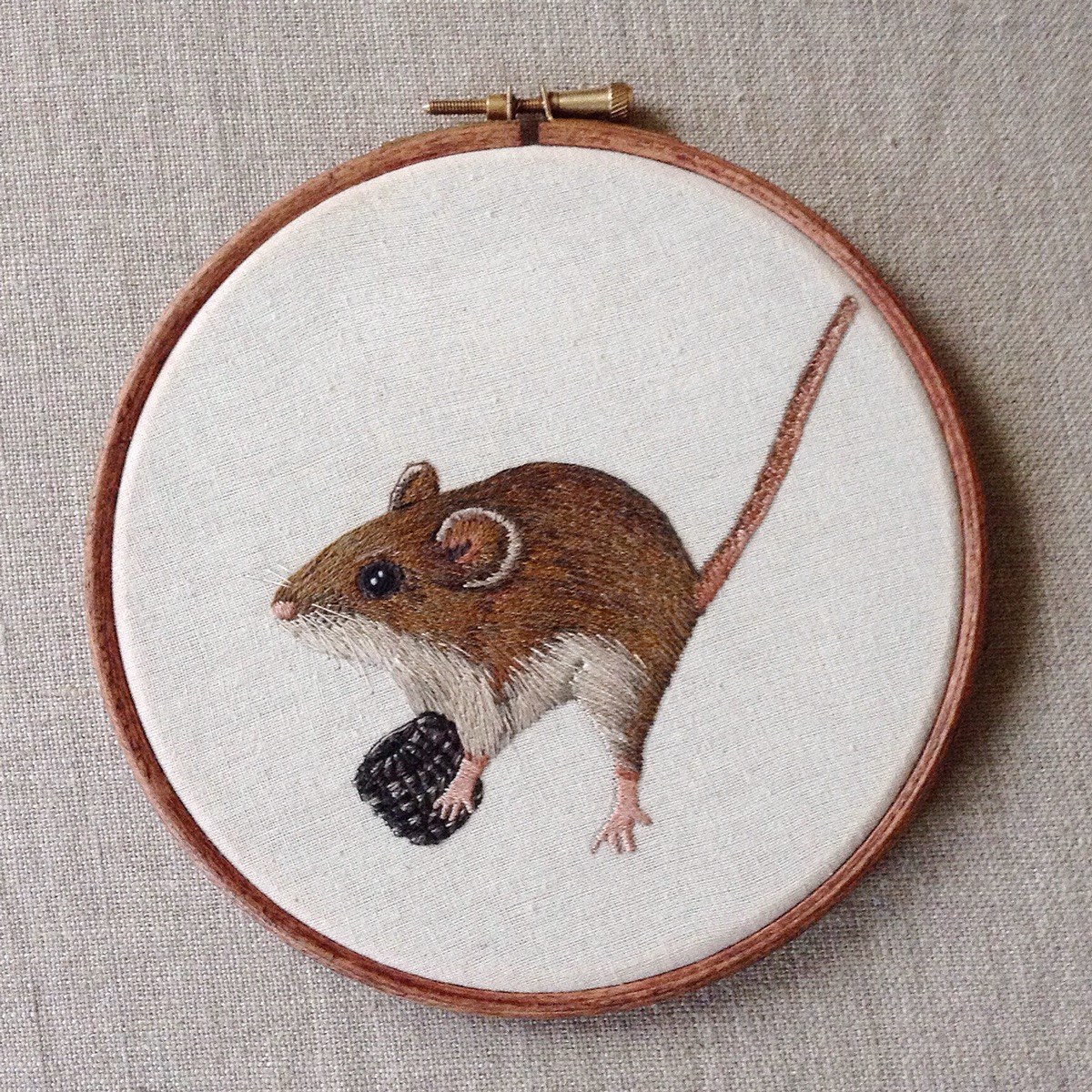 thelingerieaddict:  culturenlifestyle:  Delicate Nature and Animal Embroidery by Emillie