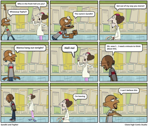 Gandhi And Topher