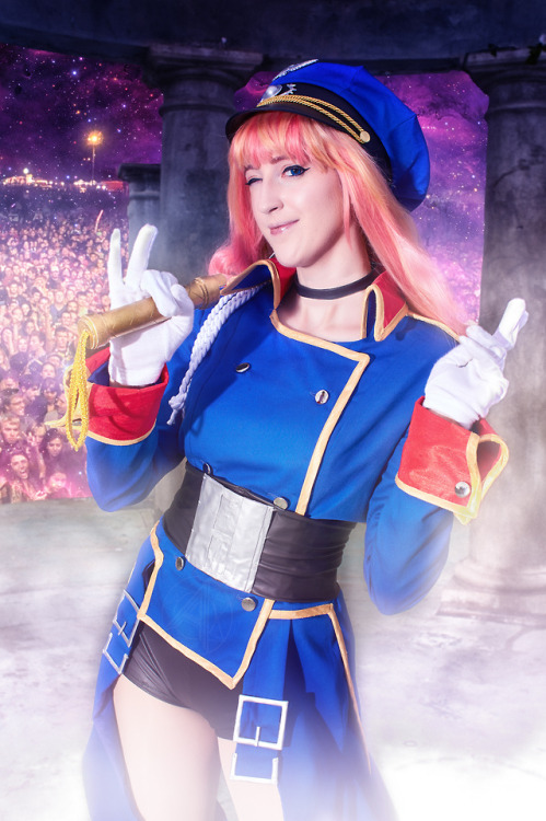 Sheryl Nome [Macross Frontier]Blue Bondage versionCosplay made and modeled by The Fashionable Cupcak