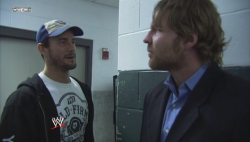 littlefuzzysheep:  sierrahotelambroseambroseambrose:  porknnoodle:  Just a couple of workmates just cha……. wettaminit…… o.O is that…o.O? Oh my *bleep*ing sod it is! Punk and Ambrose just chatting in the back from Cm Punk best in the world  Dean