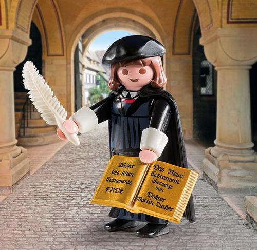 Astronomical sales of a tiny figurine of the Protestant Reformation figure Martin Luther, have confo