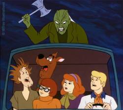 Horror icons as Scooby Doo villains. 
