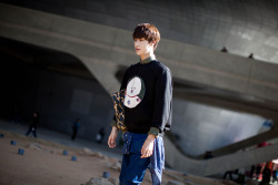 echeveau:  On the street… Joohyung Lee Seoul fashion week 2014 F/W