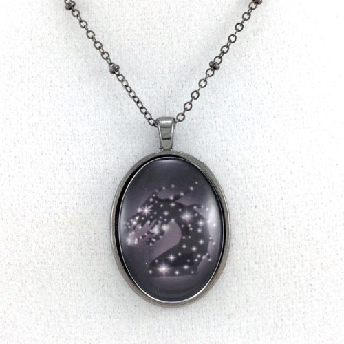 black dragon star necklace // $15