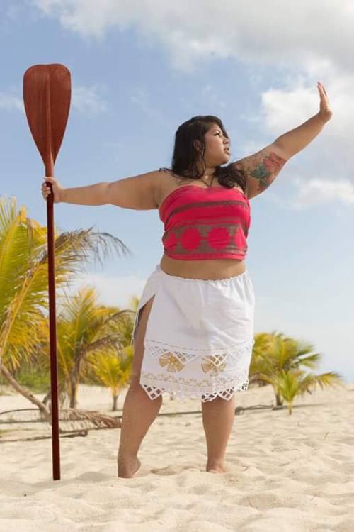 cosplayinamerica: I was inspired after watching Moana and was going on a cruise to Mexico with my gr