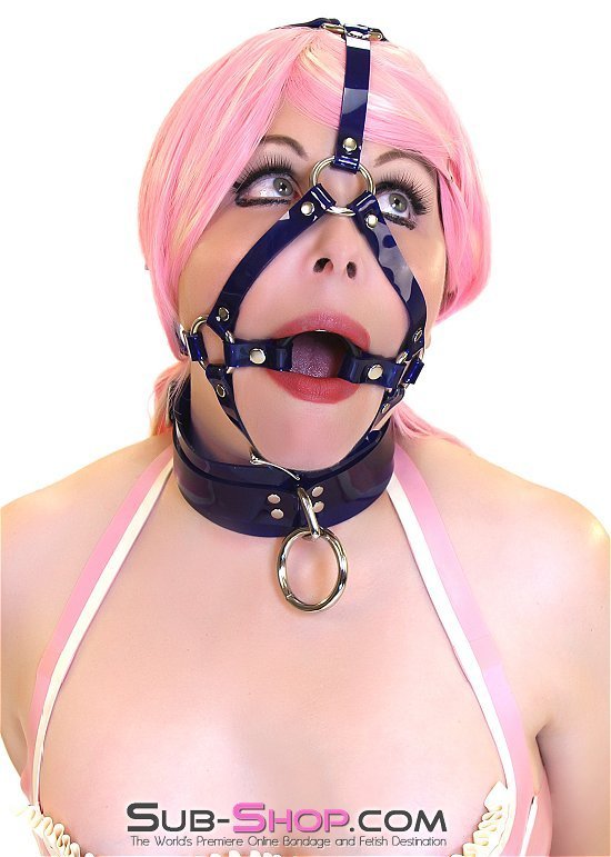 sub-shop-autumn:  I LOVE my Vibrant Blue Luxe PVC Bondage gear! (I hope you do too!)