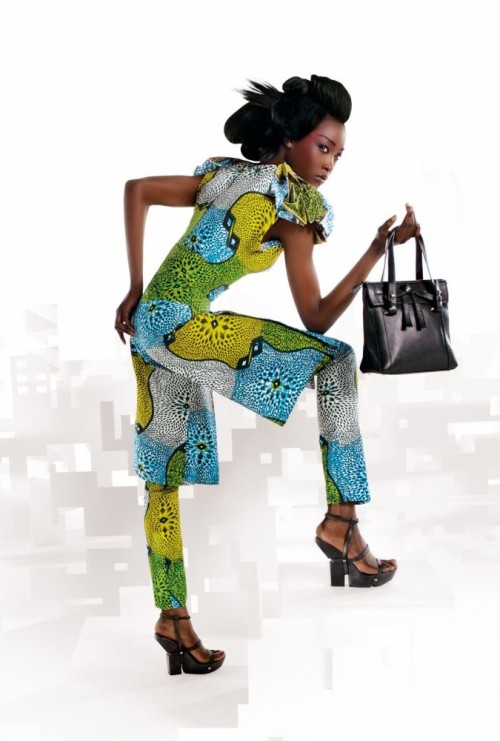 “Silent Empire” collection by Vlisco, February 2012