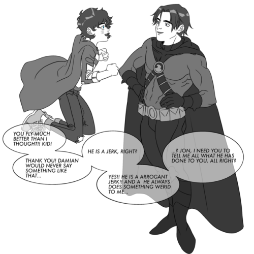 DamiJon Let Jon to meet other bat kids!