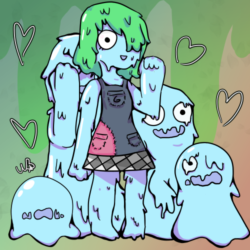 New Oc (no Name Yet)! Just Made It To Try And Practice A Different Coloring Technique