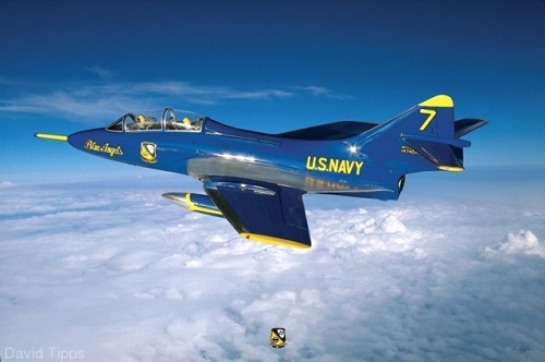 myaerospacepics:The Blue Angels Aircraft History