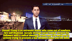 toshio-the-starman:  sandandglass:  The Daily Show, December 8, 2015  The Daily Show was absolutely NOT fuckin’ around with this episode. 
