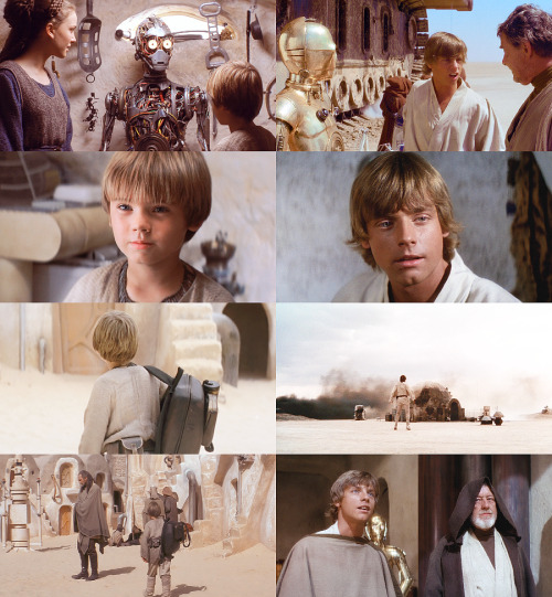 tatooineknights:Anakin & Luke: The Skywalker Saga