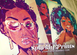 Hi!! Got some special sparkly prints in the