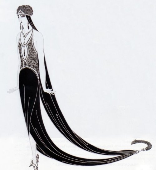 mote-historie:Aileen Pringle as ‘Zara’ - 1925 - The Mystic - Costume design by Erté - Directed by To