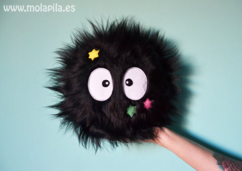 Soot Sprites and other pillows here