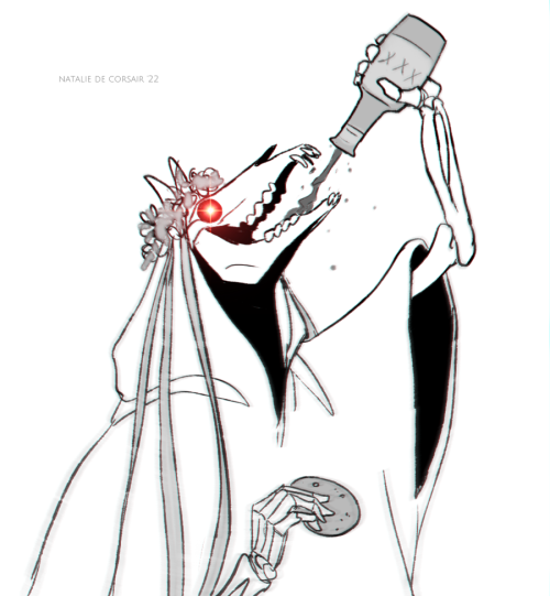 I found out about Mari Lwyd not so long time ago - and I fell in love with the concept. Here are som