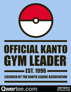 gamefreaksnz:  Kanto Gym Leader By MullercrisDJG