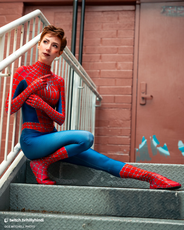 Are your spidey-senses tingling? 🕷️TOMORROW AT 9PM PST: I'll be featured on the FRONT PAGE OF TWITCH! Be sure to swing on by 
