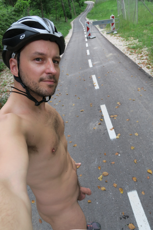 andreinamsterdam:  ken25go:  Master andreinamsterdam told me to go biking again. He said “find cool places and edge. When you move to a new place you double the number of edgings.” This is just one place. The others will follow, with a cum vid of