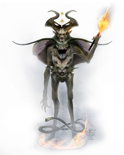 Goetia Aim, Aym or HaborymAim is the 23rd Duke of Hell. A commander of 26 legions, Aim takes the for