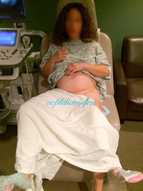 obgyn-ville:  At the ob/gyn, prenatal check including internal vaginal exam.