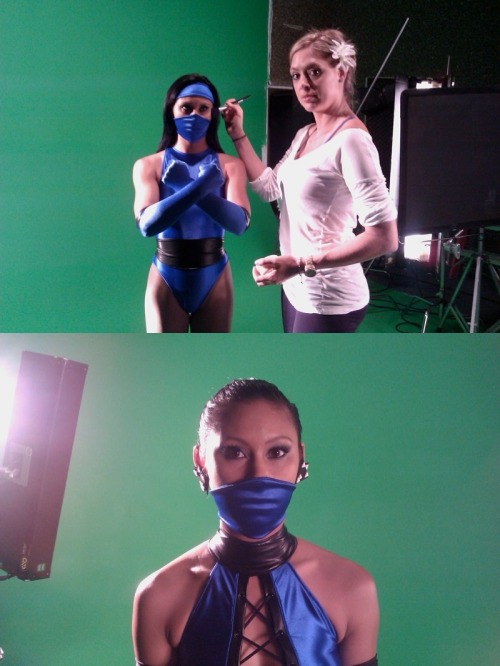 mortalkombatshrine:  Make-up artist Tanea Brooks has released a set of pictures that show actors and actresses dressed up in costume doing video capture work for the cancelled Mortal Kombat HD remake. Even though the game was cancelled, images show that