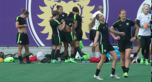 stardustandtheoceanwaves:  Here’s a couple preview pictures from the open training in Orlando, October 24th. They are mine so if you use them, just give me some credit please! Both of these featuring Ashlyn, the friendly ghost. Also, Moe wtf are you