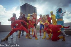 smilecupcake:  Had such a blast a Dragon Con. Saturday was the day for Ame Comi Flash Jessie Quick.  The DC shoot was a blast, loved hanging out with my fellow speedsters and tapping into the Speed Force :) 