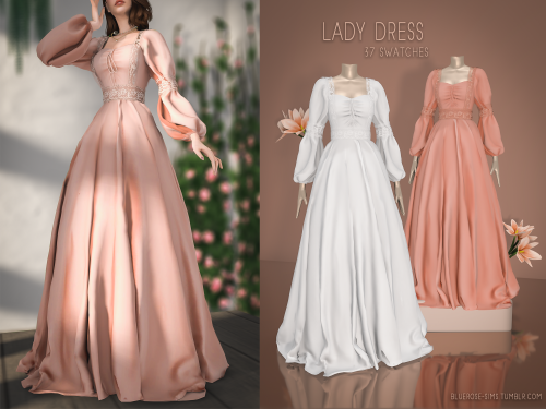 bluerose-sims:COLLAB DREAMGIRL X BLUEROSE-SIMS New Meshes All lods All maps Custom thumbnail Compati