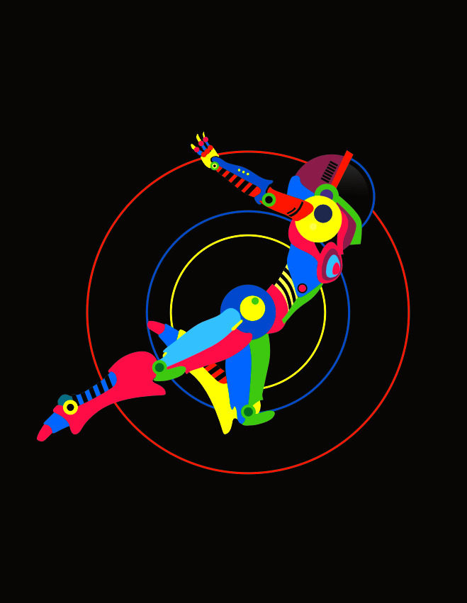 ianbrooks:  Shapes and Colors by José Pedersen  Artist: DeviantArt / Blogspot 
