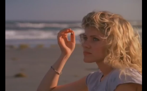 Britta Phillips as Billie in Satisfaction (1988) < Britta Phillips as Jem’s singing voice (1985-1