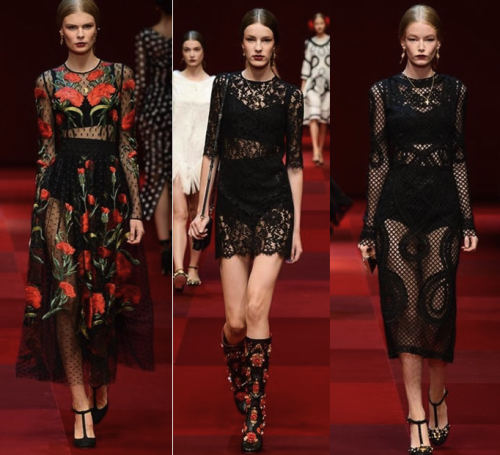 Dolce&Gabbana SS15 - Lingerie Inspirations