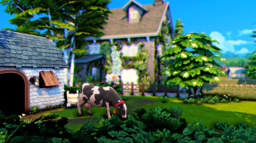 6 Sim Family Farmhouse This large family farm is perfect for families of up to 6 Sims!  The house fe