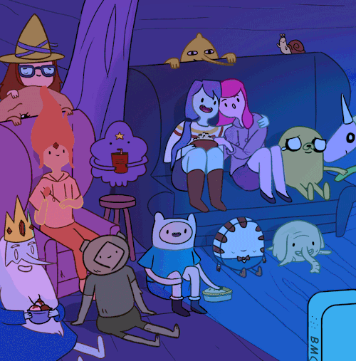 sketchysally:Everyone’s over for the finale watch party  | (• ◡•) |  (❍ᴥ❍ʋ)