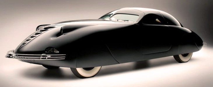 carsthatnevermadeit:  Phantom Corsair, 1938.Â Designed by Rust Heinz of the H.