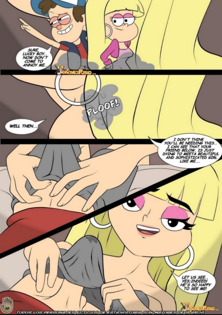 hentai-doujinshi-art:Gravity Falls doujinshi, One summer of pleasure; Part 2/4