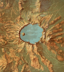 mapsdesign:  Panoramic View of the Crater