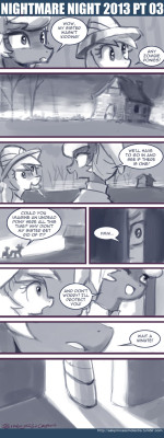 askprincessmolestia:  Nightmare Night 2013 Pt 03  =o!